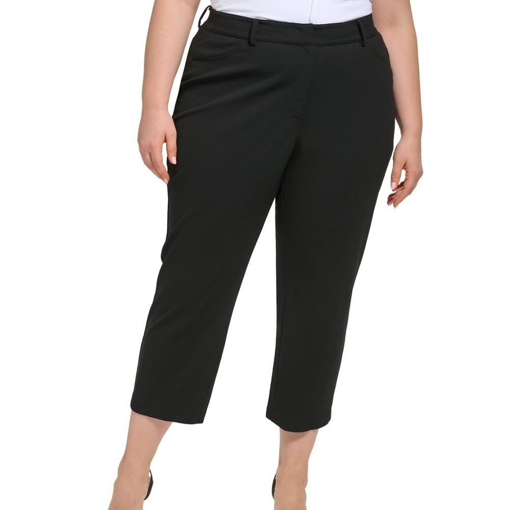 Calvin Klein Black Cropped Women's Pants